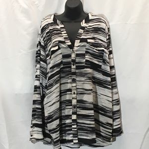 Calvin Klein Women’s long sleeve blouse